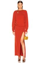 Jacquemus Jemaa Dress In Orange,red