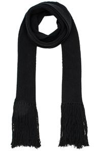 Lanvin Fringe Scarf In Black