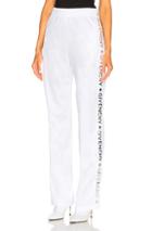 Givenchy Technical Neoprene Jersey Track Pants In White