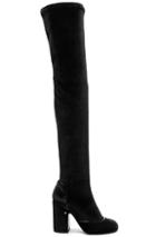 Laurence Dacade Velvet Madison Boots In Black