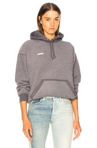 Vetements Inside Out Fitted Hoodie In Blue