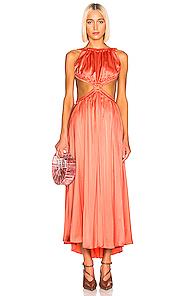Cult Gaia Theia Dress In Orange