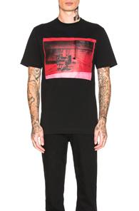 Calvin Klein 205w39nyc Electric Chair Tee In Black