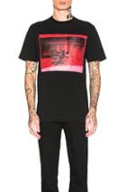 Calvin Klein 205w39nyc Electric Chair Tee In Black