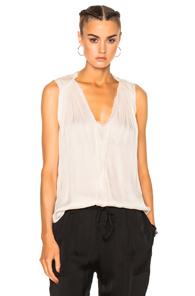 Raquel Allegra Sleeveless Top In Neutrals,white