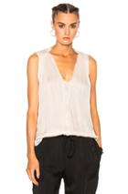 Raquel Allegra Sleeveless Top In Neutrals,white