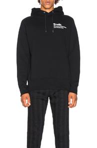 Sacai Truth Hoodie In Black