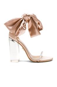 Brother Vellies Satin Caroline Heels In Pink