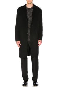 Acne Studios Chad Coat In Black