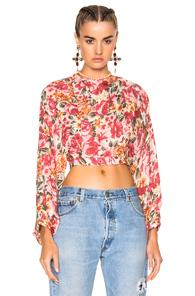 Lpa Top 135 In Floral,pink,red