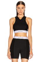T By Alexander Wang Wash And Go Compact Rib Top In Black