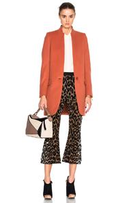 Stella Mccartney Bryce Coat In Orange,pink
