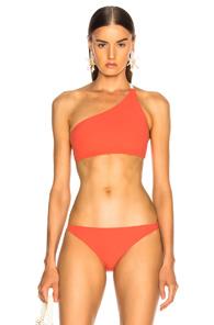 Flagpole Haley Bikini Top In Orange