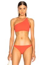 Flagpole Haley Bikini Top In Orange