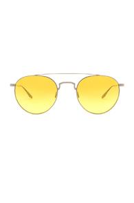 Barton Perreira Vashon Sunglasses In Yellow
