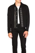 Lanvin Embroidered Jacket Shirt In Black