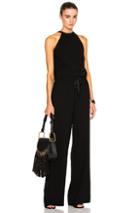Nili Lotan Halter Jumpsuit In Black
