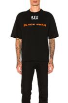 Moncler X Off White Black Swan Tee In Black