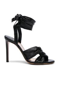 Altuzarra Leather Zuni Heels In Black
