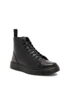 Dr. Martens Talib 8 Eye Leather Boots In Black