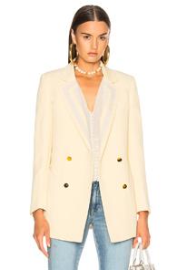 Blaze Milano Savannah Everyday Double Breasted Blazer In Neutrals