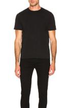 Frame Heavyweight Classic Fit Tee In Black