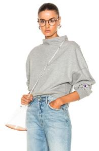 Champion Cropped Sweatshirt In Gray