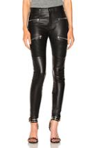 Amiri Lx1 Leather Skinny In Black
