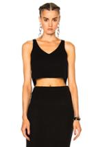 Theperfext Kendall Cropped Tank In Black