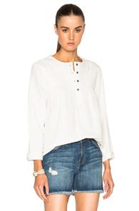 Current/elliott Retreat Henley In White