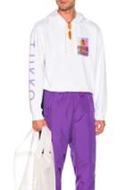 Acne Studios Farrin Sweden Hoodie In White
