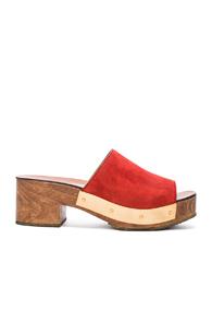 Rosetta Getty Clog In Red