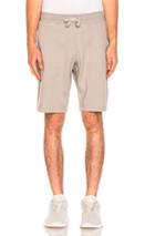 Adidas By Wings + Horns Bonded Linen Shorts In Gray
