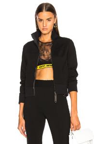 Off-white Silhouette Track Jacket In Black