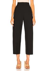 Jacquemus Droit Pant In Black