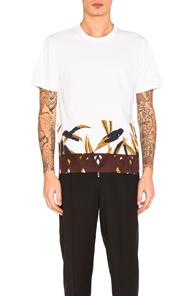 Marni Printed Tee In White