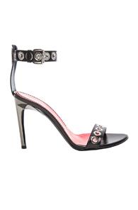 Proenza Schouler Leather Eyelet Stilettos In Black