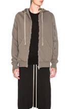 Drkshdw By Rick Owens Jason's Hoodie In Gray