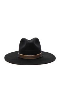 Janessa Leone Georgia Hat In Black