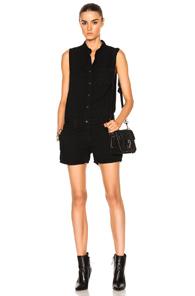 Rag & Bone/jean Dumont Romper In Black