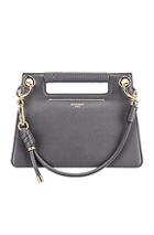 Givenchy Contrast Small Whip Bag In Gray
