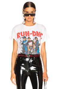 Madeworn Run Dmc Tee In White