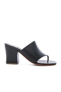 Rachel Comey Leather Topaz Heels In Black
