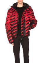 Kru Strato K2 Vertix Down Jacket In Red,abstract