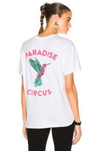 Sandrine Rose Golden Cage Tee In White
