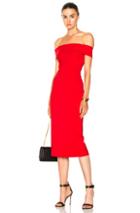 Cushnie Et Ochs Pencil Dress In Red