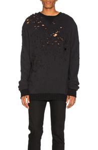 Amiri Shotgun Crew In Black
