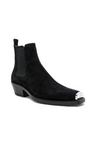 Calvin Klein 205w39nyc Western Chris Crosta Boot In Black