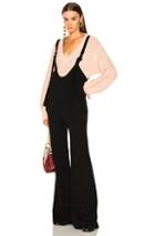Chloe Fluid Knit Jumpsuit In Black
