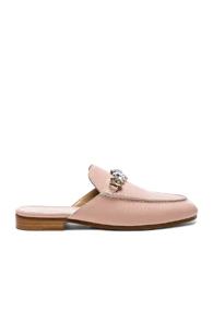 Brother Vellies Leather Loafer Slides In Pink